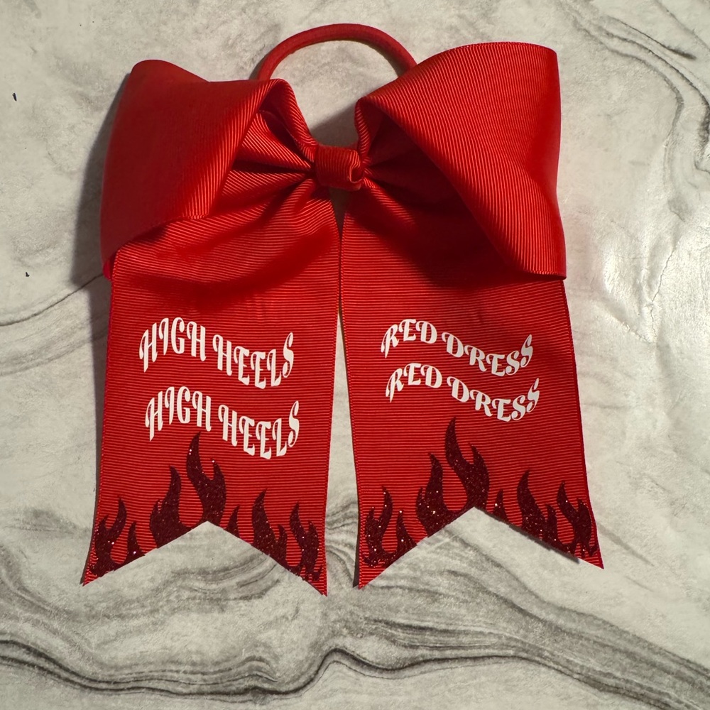 Jonas Brothers Burnin’ up hair bow